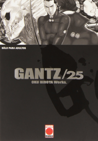 Portada libro - Gantz tomo 25 