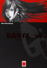 Portada libro - Gantz tomo 34 