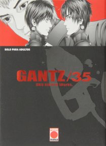 Portada libro - Gantz tomo  35 