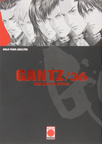Portada libro - Gantz tomo 36 