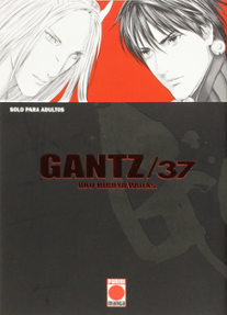 Portada libro - Gantz tomo 37 