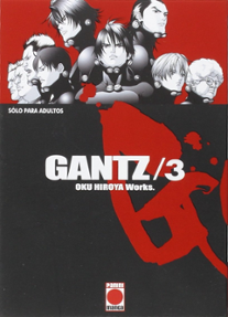 Portada libro - Gantz tomo 03 