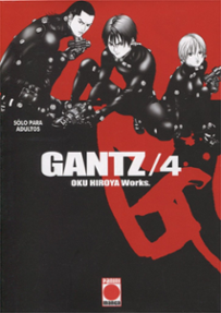 Portada libro - Gantz tomo 04 