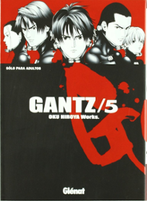 Portada libro - Gantz tomo 05 