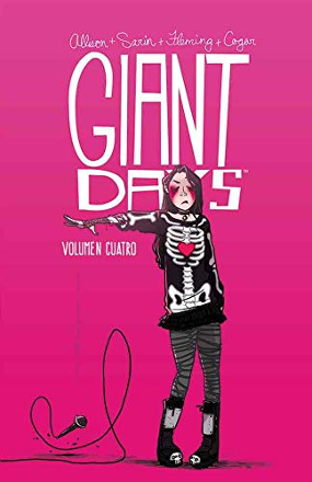 Portada libro - Giant Days Volumen 4