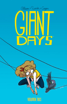 Portada del libro Giant Days Volumen 3