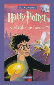 Portada libro - Harry Potter y el cáliz de fuego 
