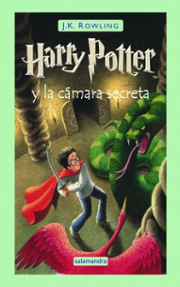 Portada libro - Harry Potter y la cámara secreta 