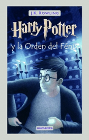 Portada libro - Harry Potter y la Orden del Fénix 