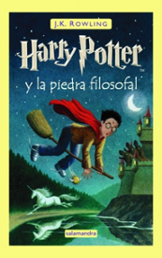 Portada libro - Harry Potter y la Piedra Filosofal 