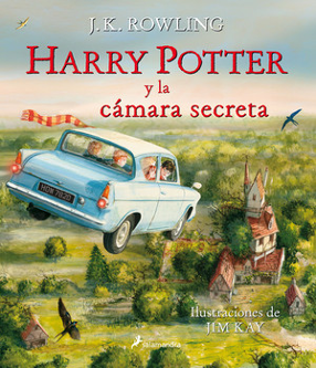 Portada libro - Harry Potter y la cámara secreta: edición ilustrada