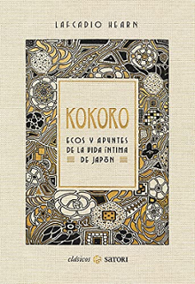 Portada del libro Kokoro. Ecos y apuntes de la vida íntima de Japón