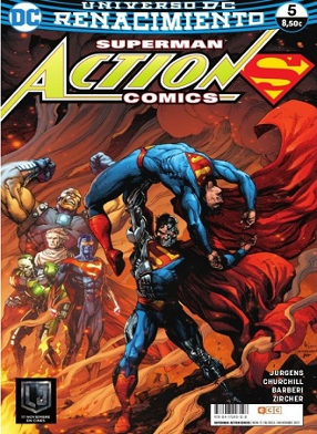 Portada libro - SUPERMAN: ACTION COMICS 5